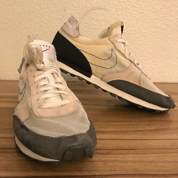 Nike Daybreak Type Summit White Light Orewood Brown Mesh Men Shoes Sneakers 8 - Picture 1 of 7